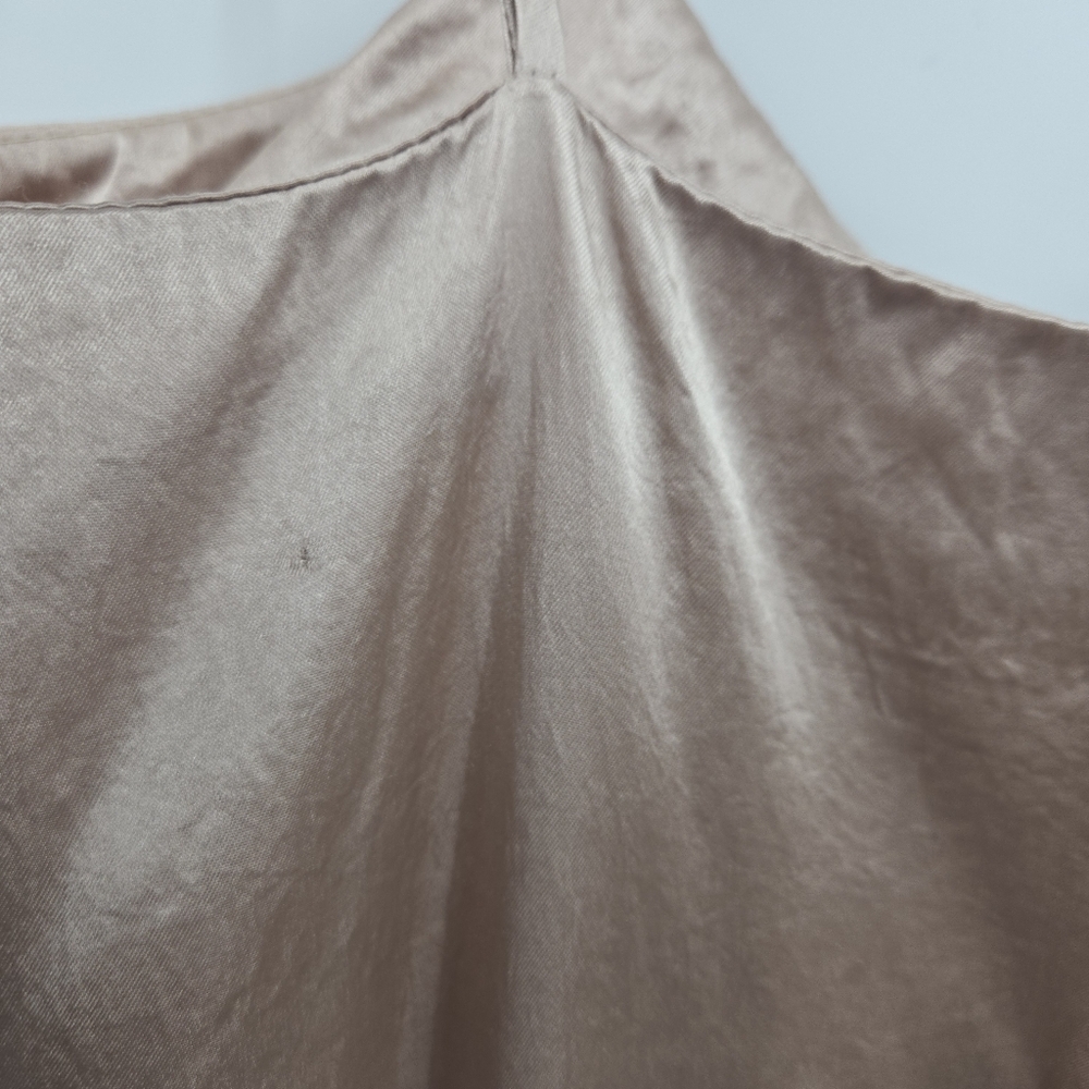 Jenni Kane Satin Slip Dress Blush Viscose - Picture 10 of 15